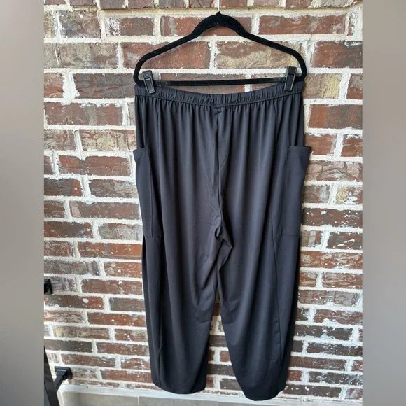 Halara Elastic Waistband Drawstring Pocket Palazzo Flowy Wide Leg Pants XL NWT - Picture 14 of 16